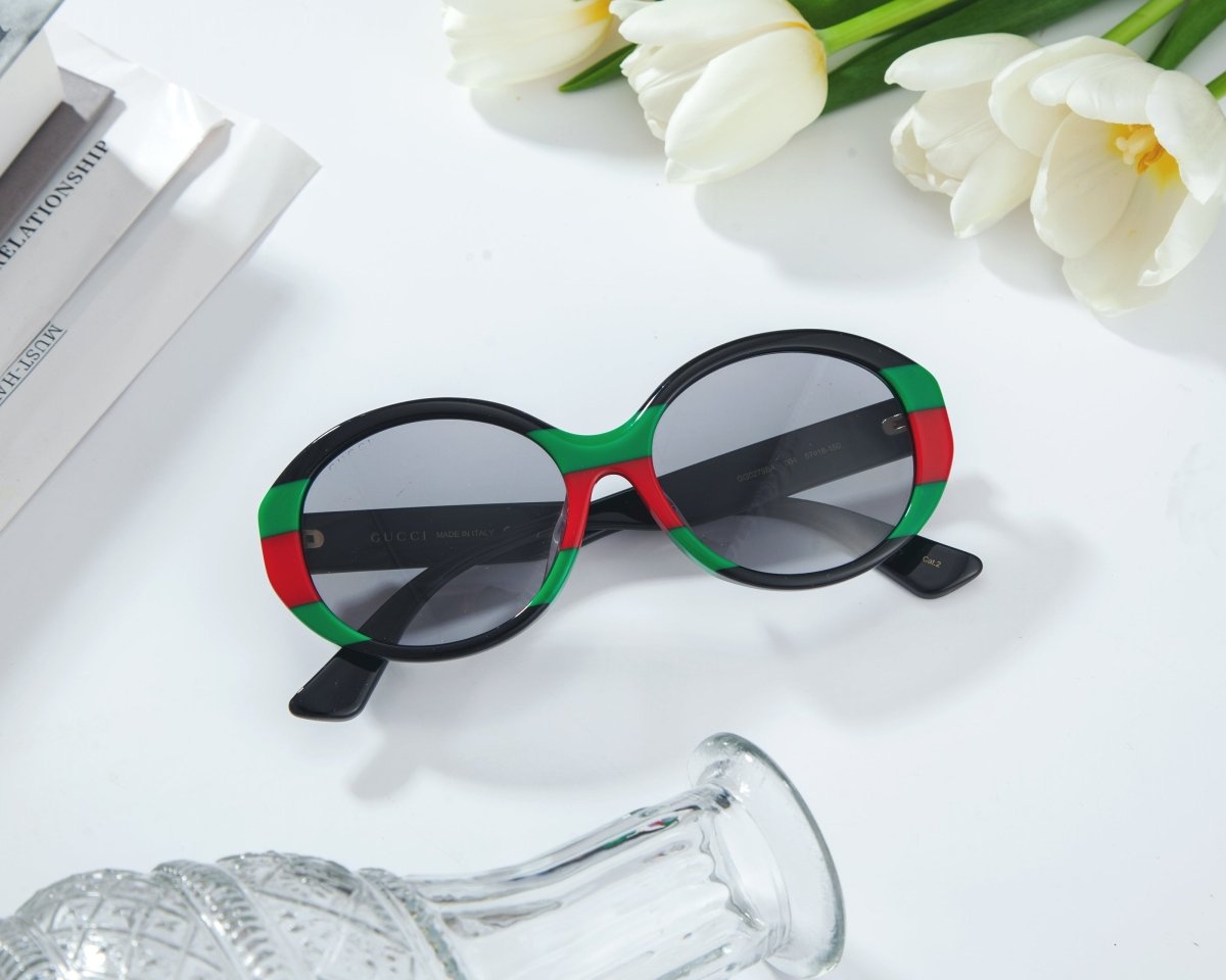GUCCI Women's Oval Oversized Sunglasses GG0279SA - 30002398004 - WatchMatic