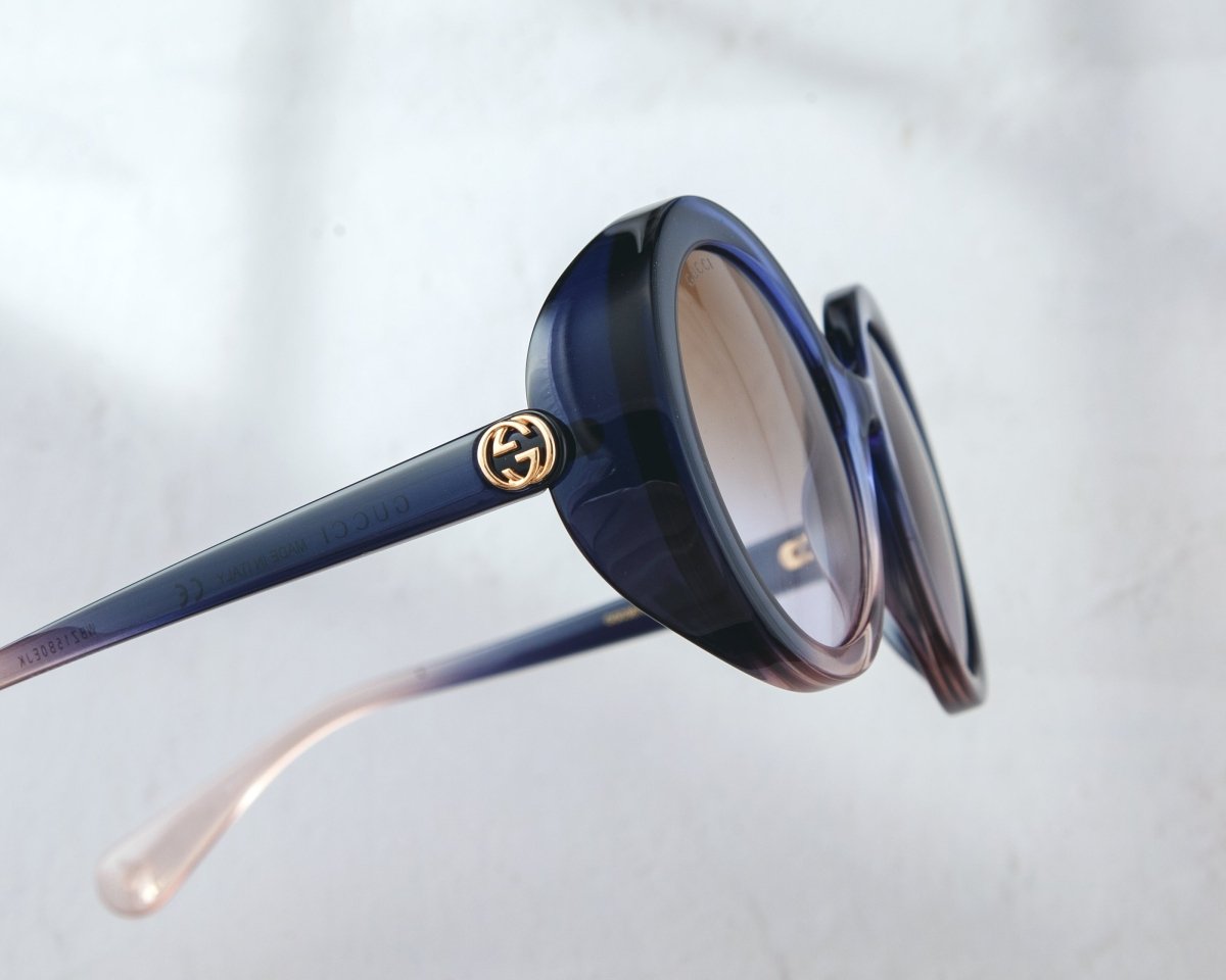 GUCCI Women's Oversized Oval Sunglasses GG0367S - 30006034004 - WatchMatic