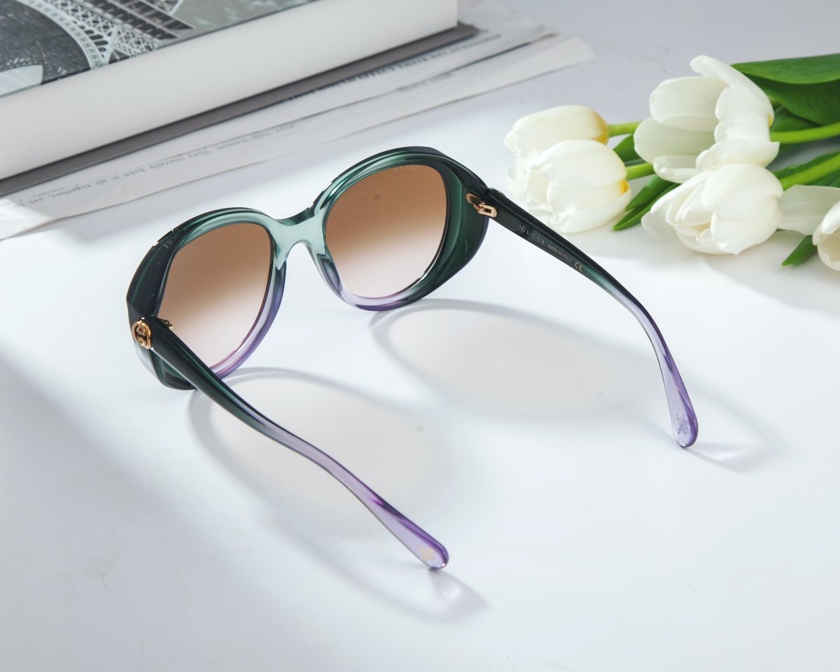GUCCI Women's Oversized Oval Sunglasses GG0368S - 30006035004 - WatchMatic