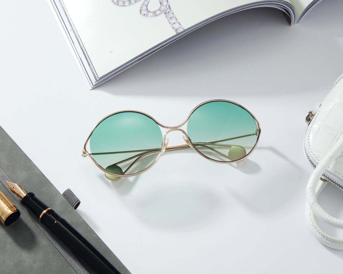 GUCCI Women's Oversized Round Sunglasses GG0253S - 30002345004 - WatchMatic