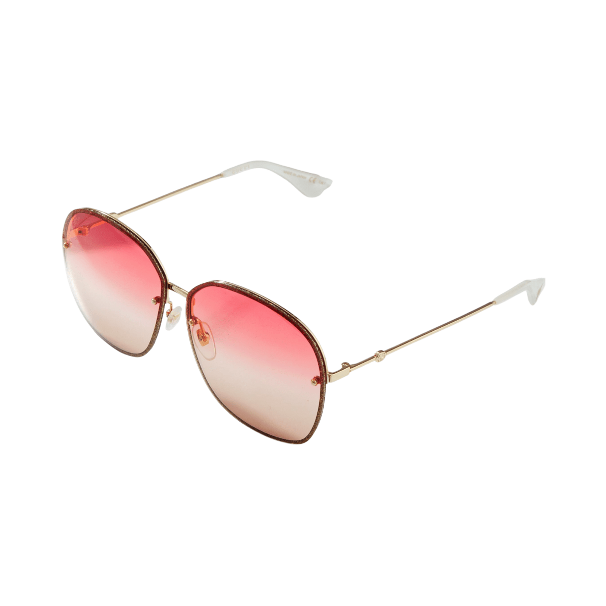 GUCCI Women's Oversized Square Sunglasses GG0228S - 005 - WatchMatic