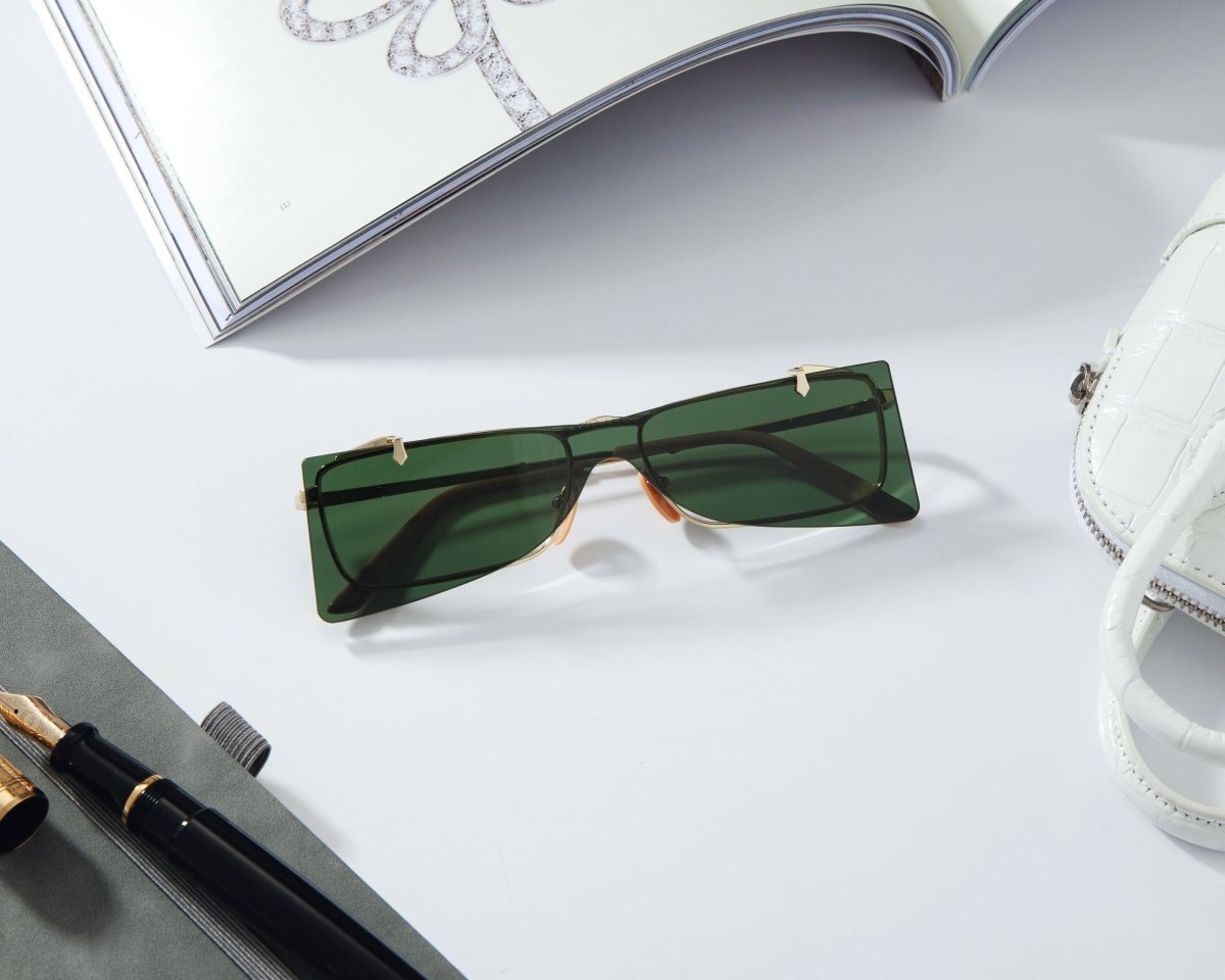 GUCCI Women's Rimless Shield Sunglasses GG0363S - 30005936001 - WatchMatic