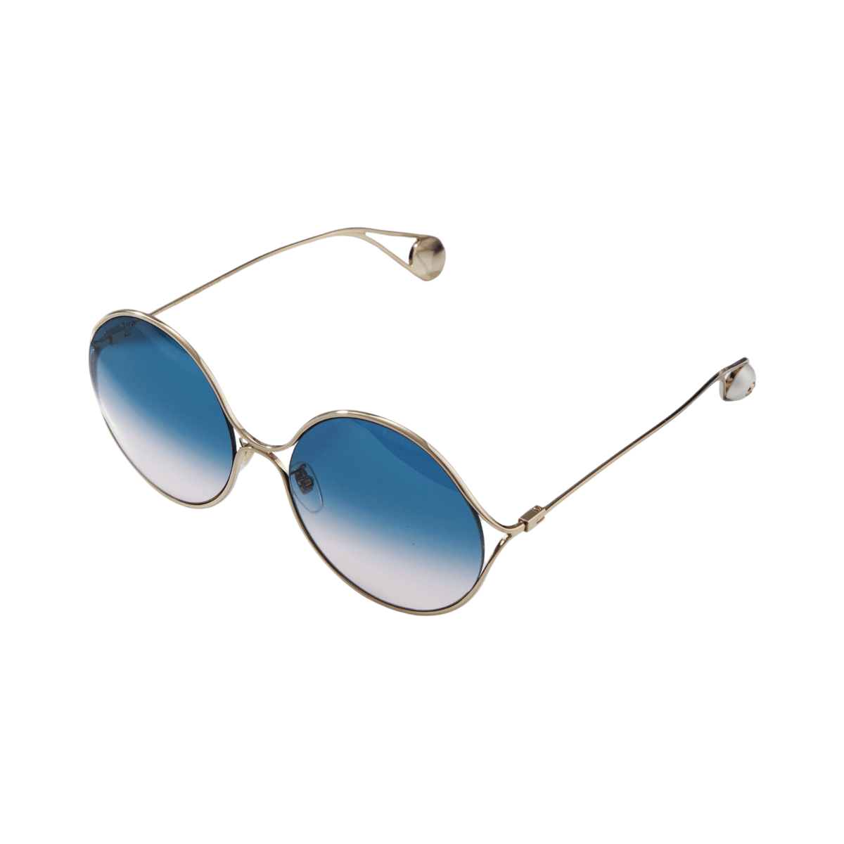 GUCCI Women's Round Gradient Sunglasses GG0253SA - 30002609003 - WatchMatic