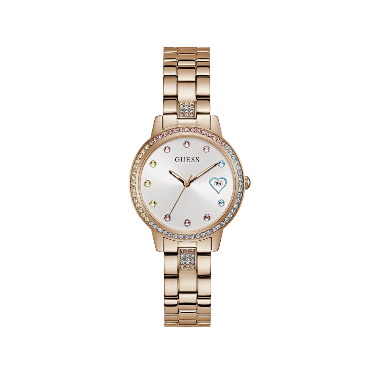 GUESS Three Of Hearts Women's Watch GW0657L3 - WatchMatic