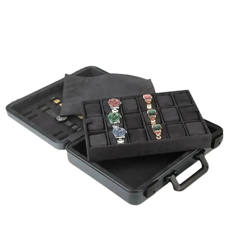 Imperial Luxury Aluminum Watch Suitcase - WatchMatic