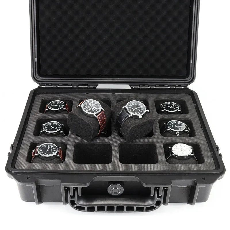 Kairo Black Watch Suitcase - WatchMatic