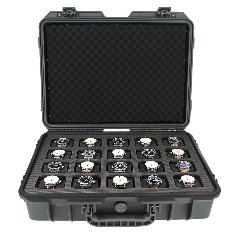 Kairo Black Watch Suitcase - WatchMatic