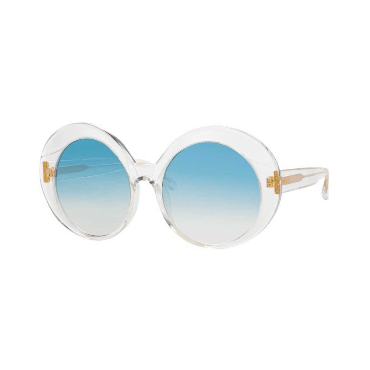 LINDA FARROW Oversized Round Men's Sunglasses LFL468C13 - SUN - WatchMatic