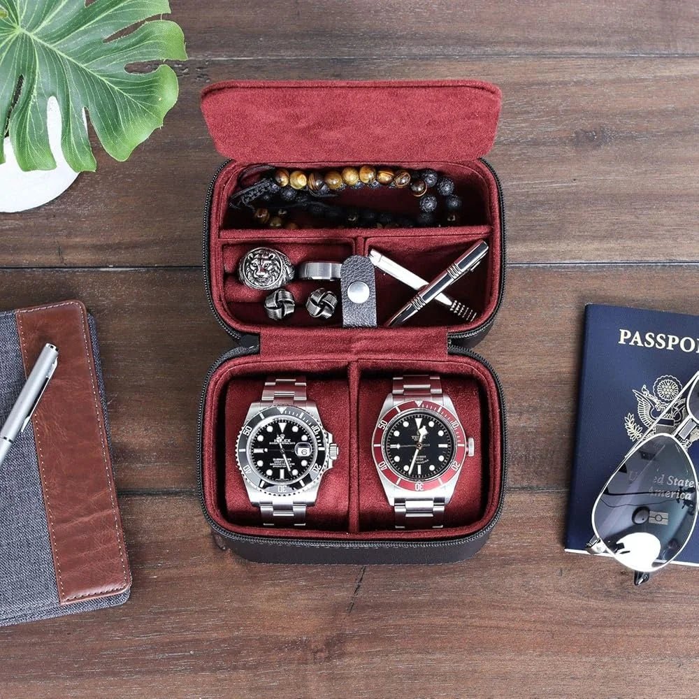 Linea Leather 6 - Watch Box - WatchMatic
