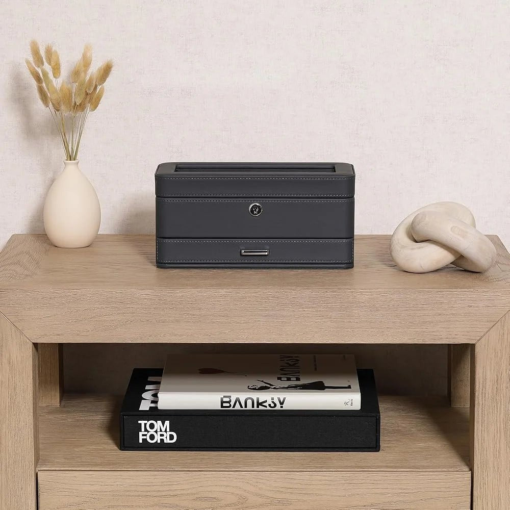 Loop Luxury Leather 4 - Watch Box - WatchMatic