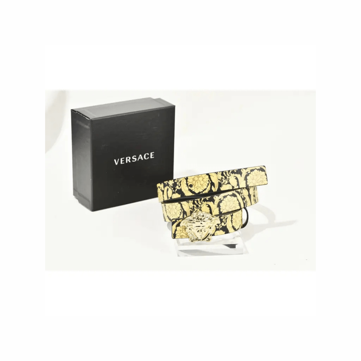 Medusa Leather Belt - WatchMatic