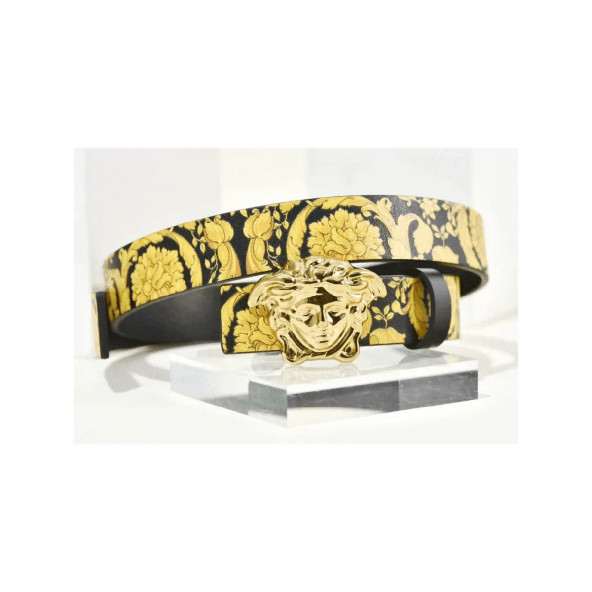 Medusa Leather Belt - WatchMatic