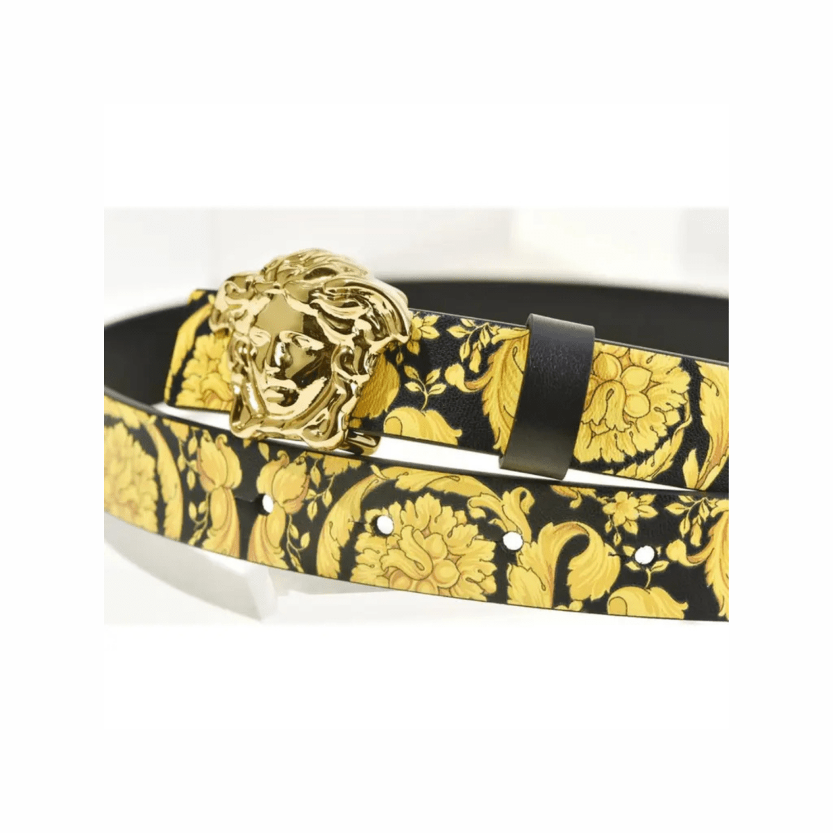Medusa Leather Belt - WatchMatic