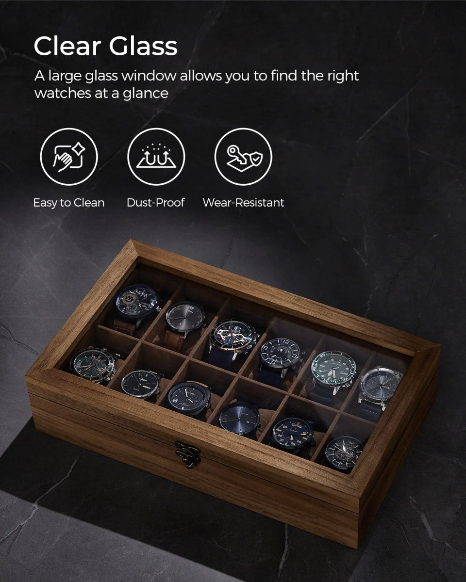 Modo Brown 12 - Watch Box - WatchMatic