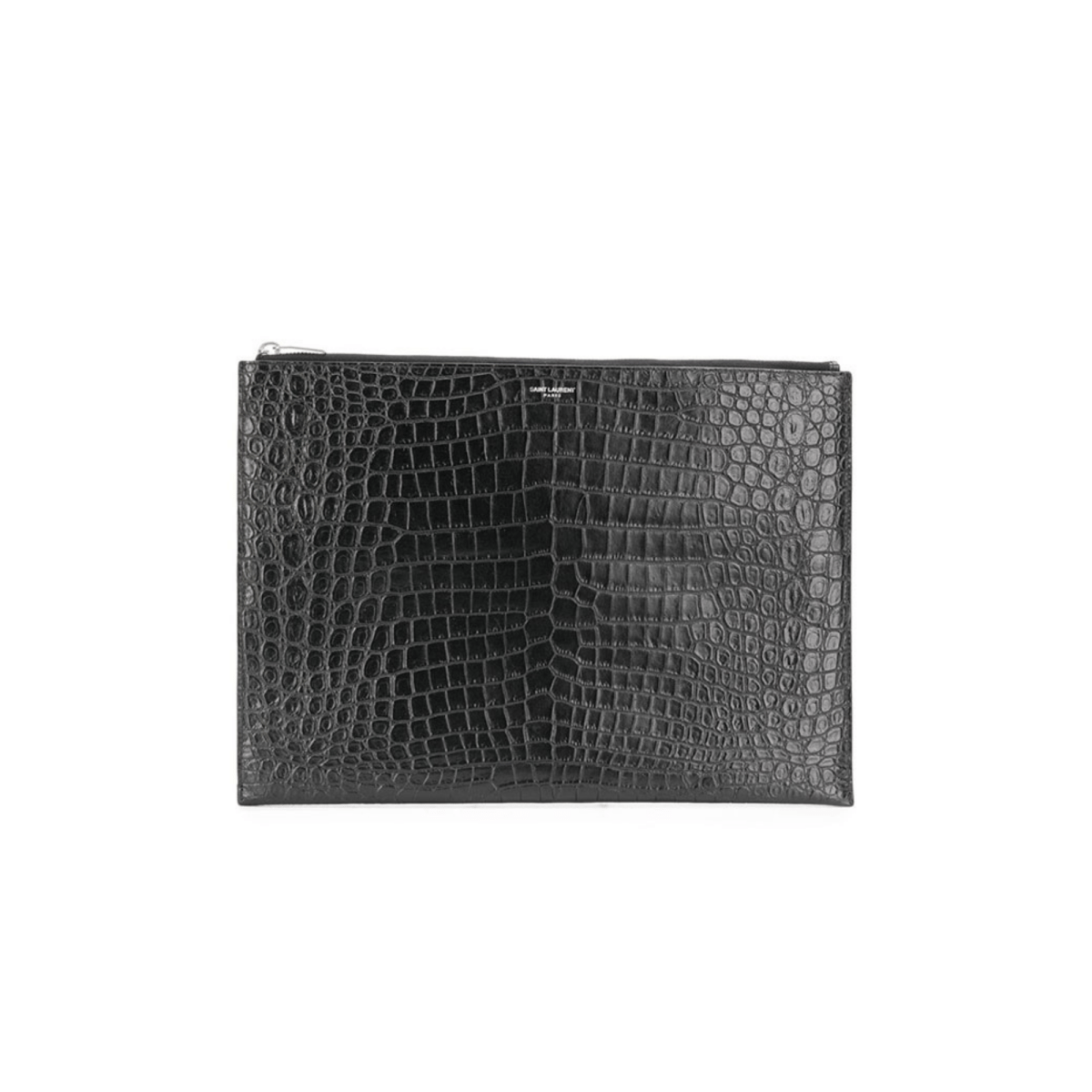 SAINT LAURENT Cow Leather Men's Clutch Bag 530013BTYON1000 - WatchMatic
