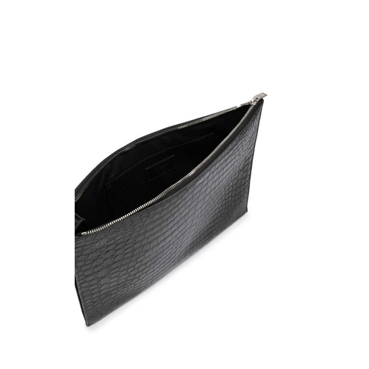 SAINT LAURENT Cow Leather Men's Clutch Bag 530013BTYON1000 - WatchMatic