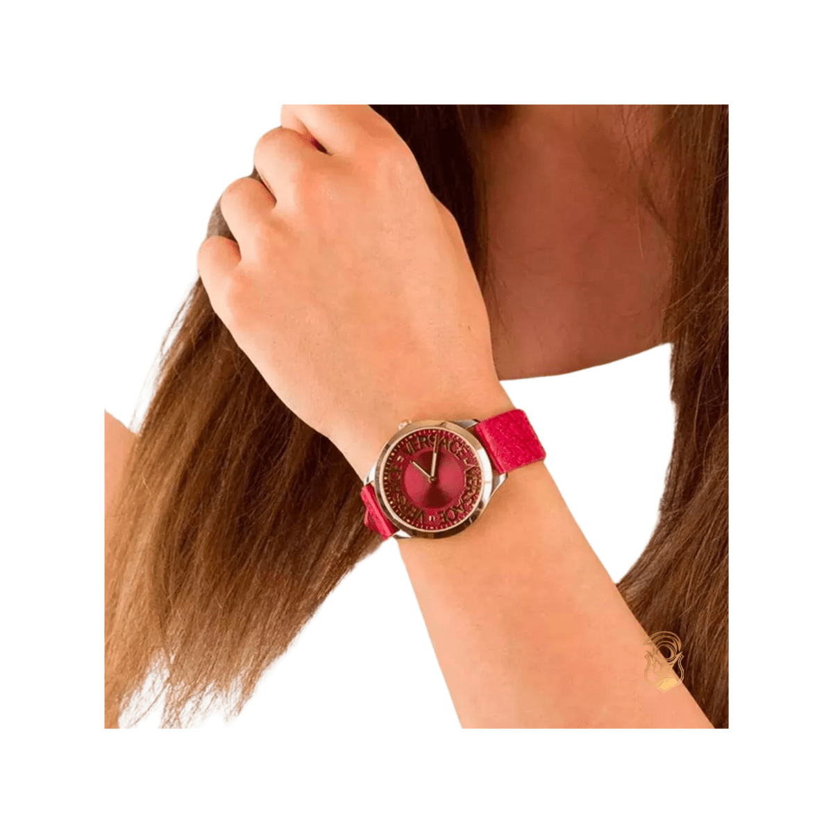 VERSACE Logo Halo Women's Watch VE2O00222 - WatchMatic