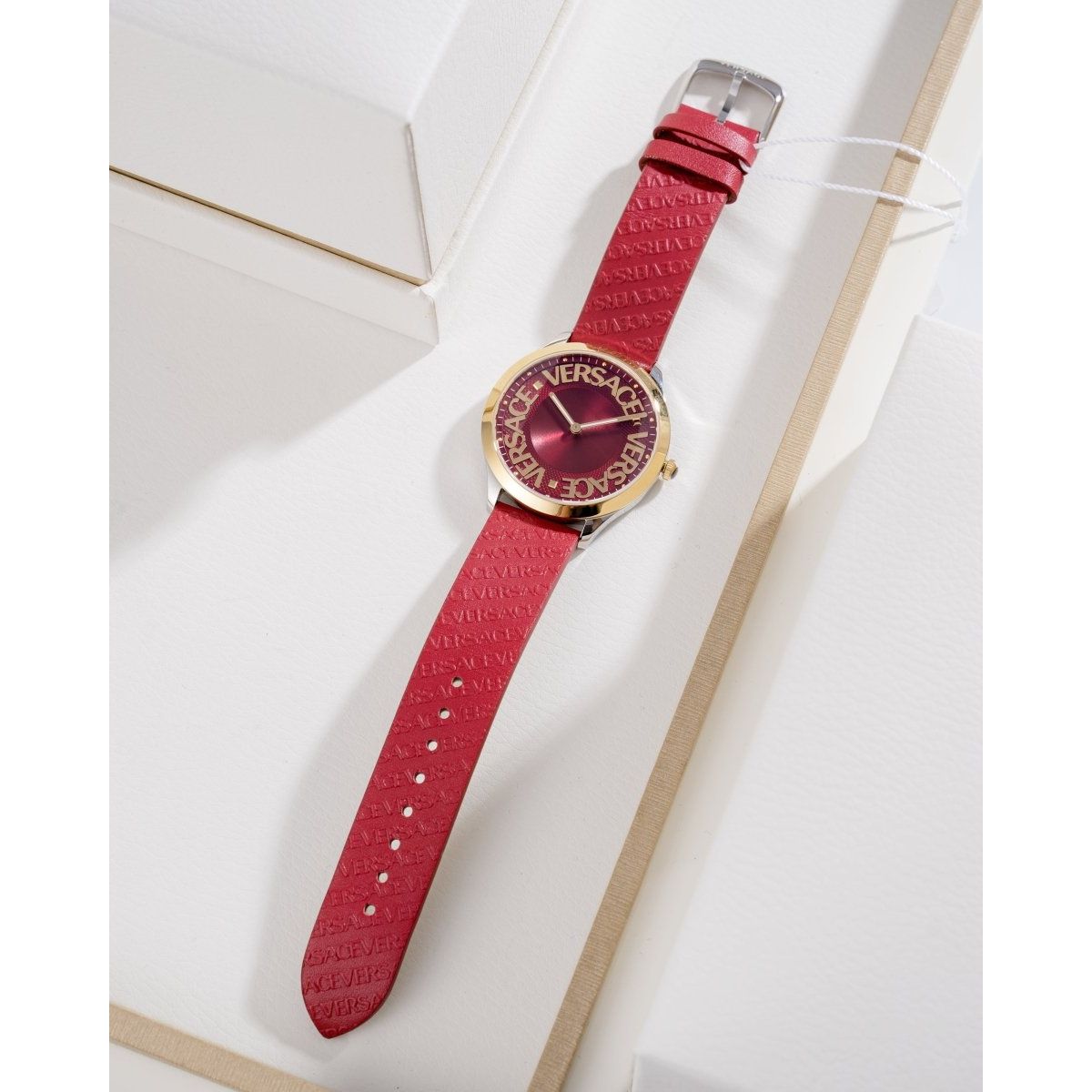 VERSACE Logo Halo Women's Watch VE2O00222 - WatchMatic