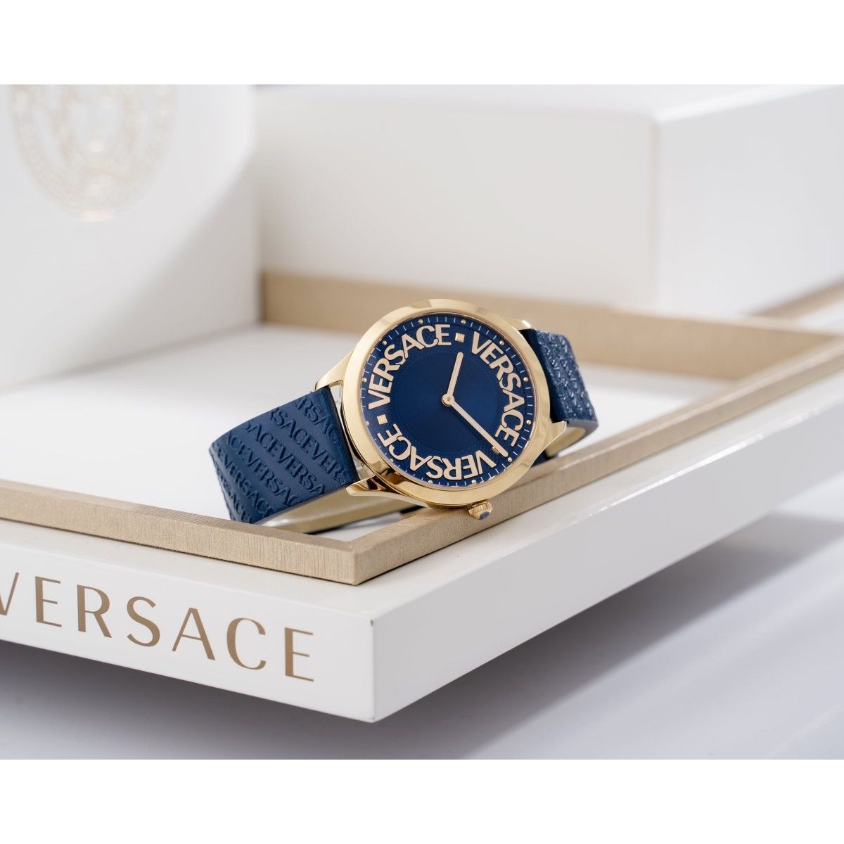 VERSACE Logo Halo Women's Watch VE2O00322 - WatchMatic