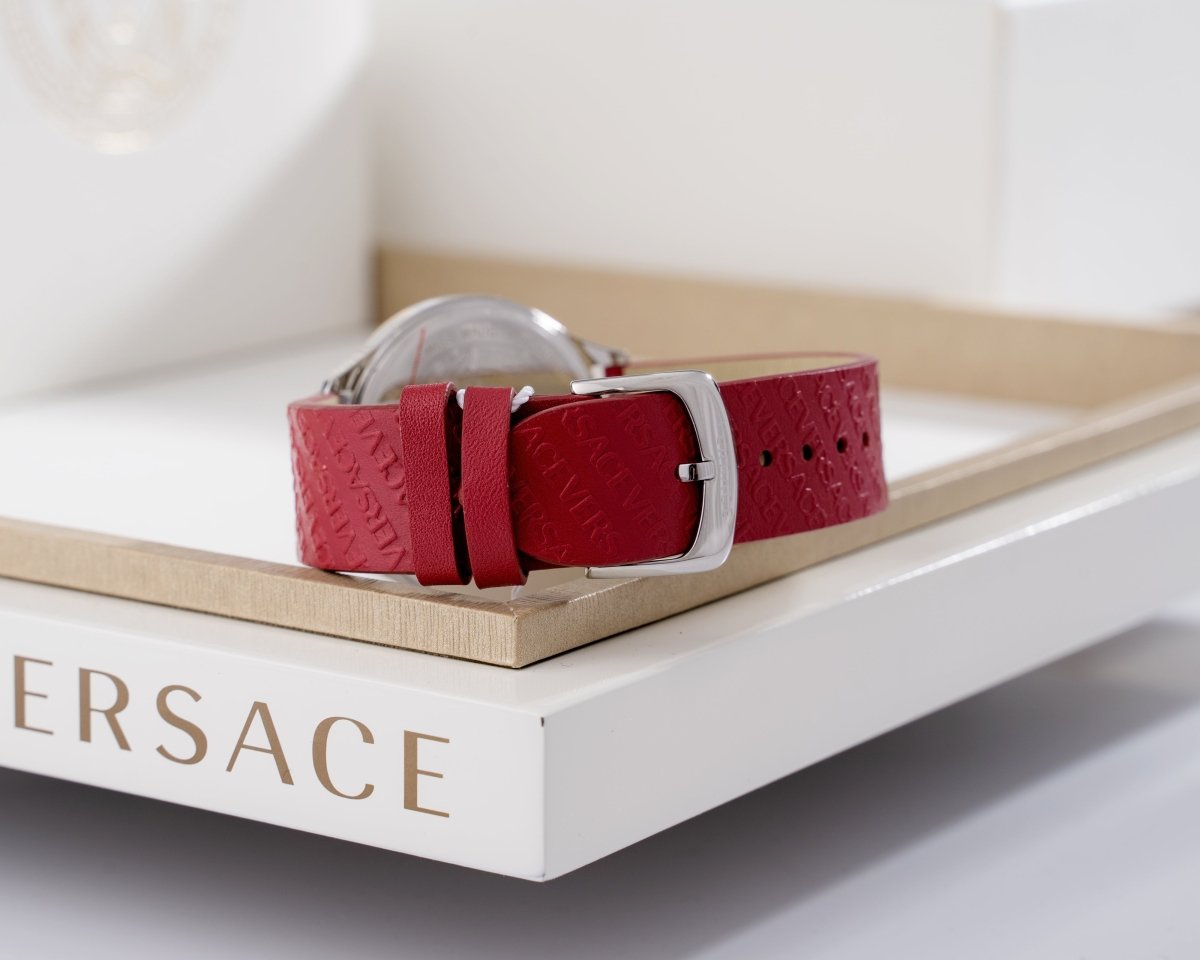 VERSACE Logo Halo Women's Watch  - WatchMatic