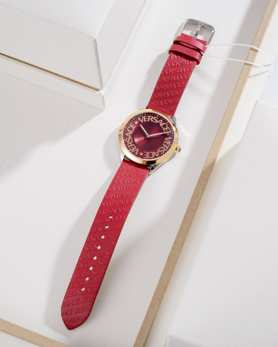 VERSACE Logo Halo Women's Watch  - WatchMatic