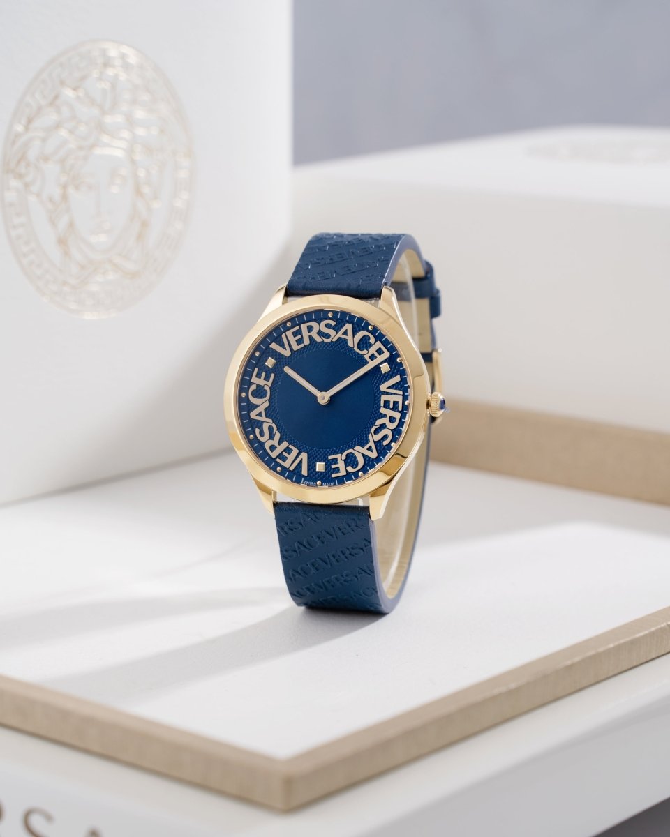 VERSACE Logo Halo Women's Watch  - WatchMatic