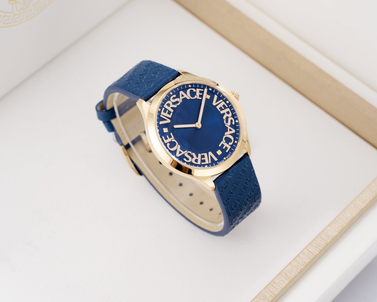 VERSACE Logo Halo Women's Watch  - WatchMatic