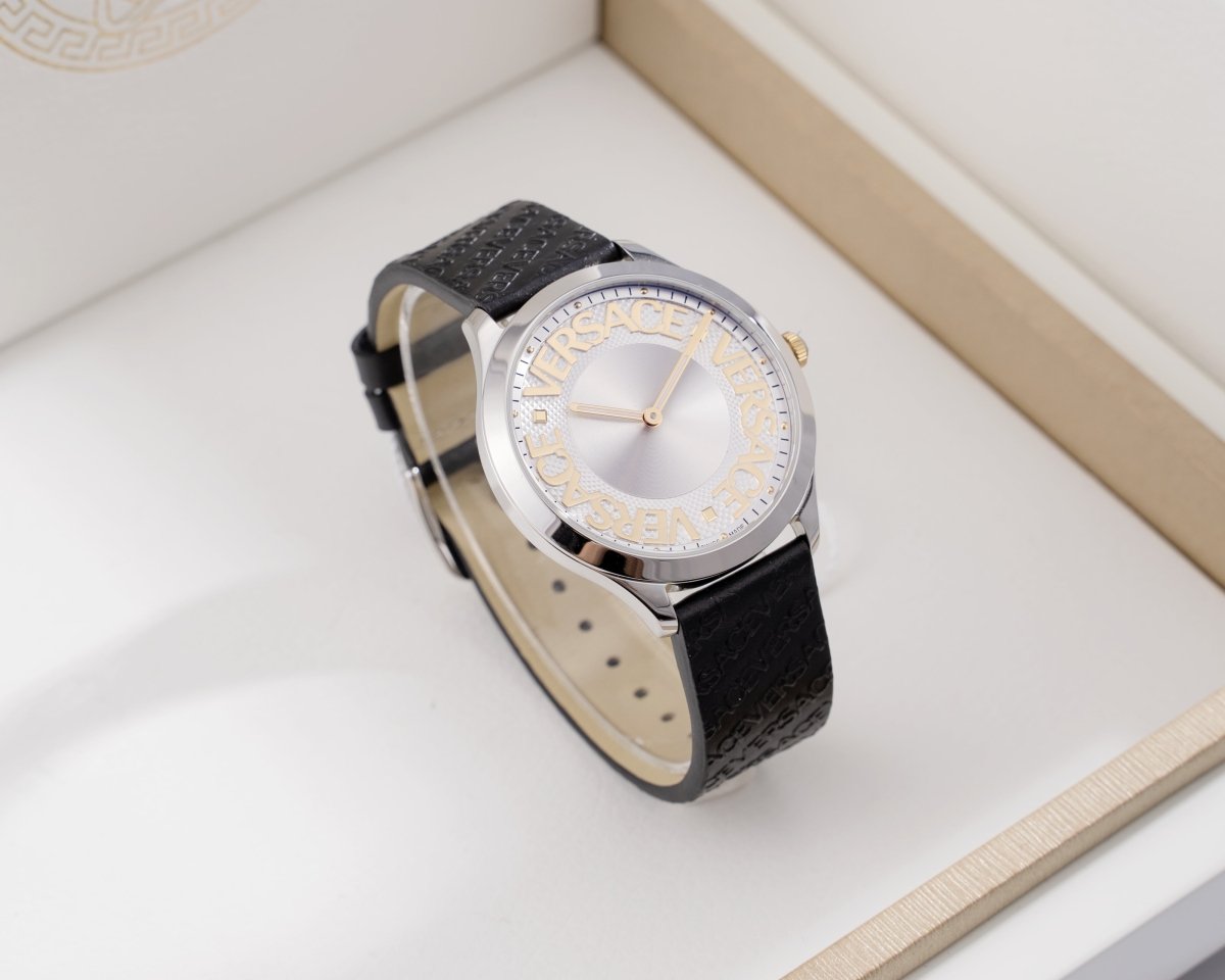 VERSACE Logo Halo Women's Watch  - WatchMatic