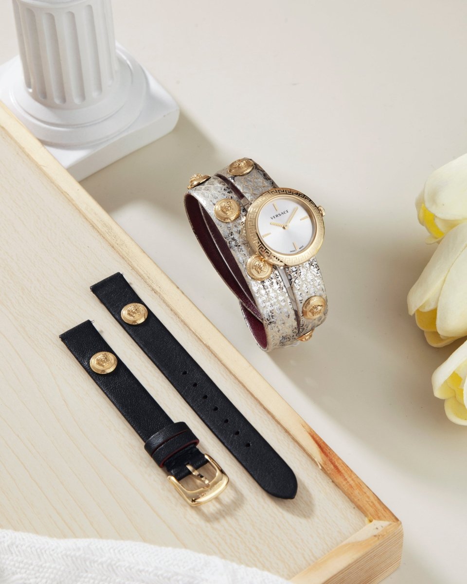 VERSACE Medusa Stud Icon Women's Watch VERF00118 - WatchMatic