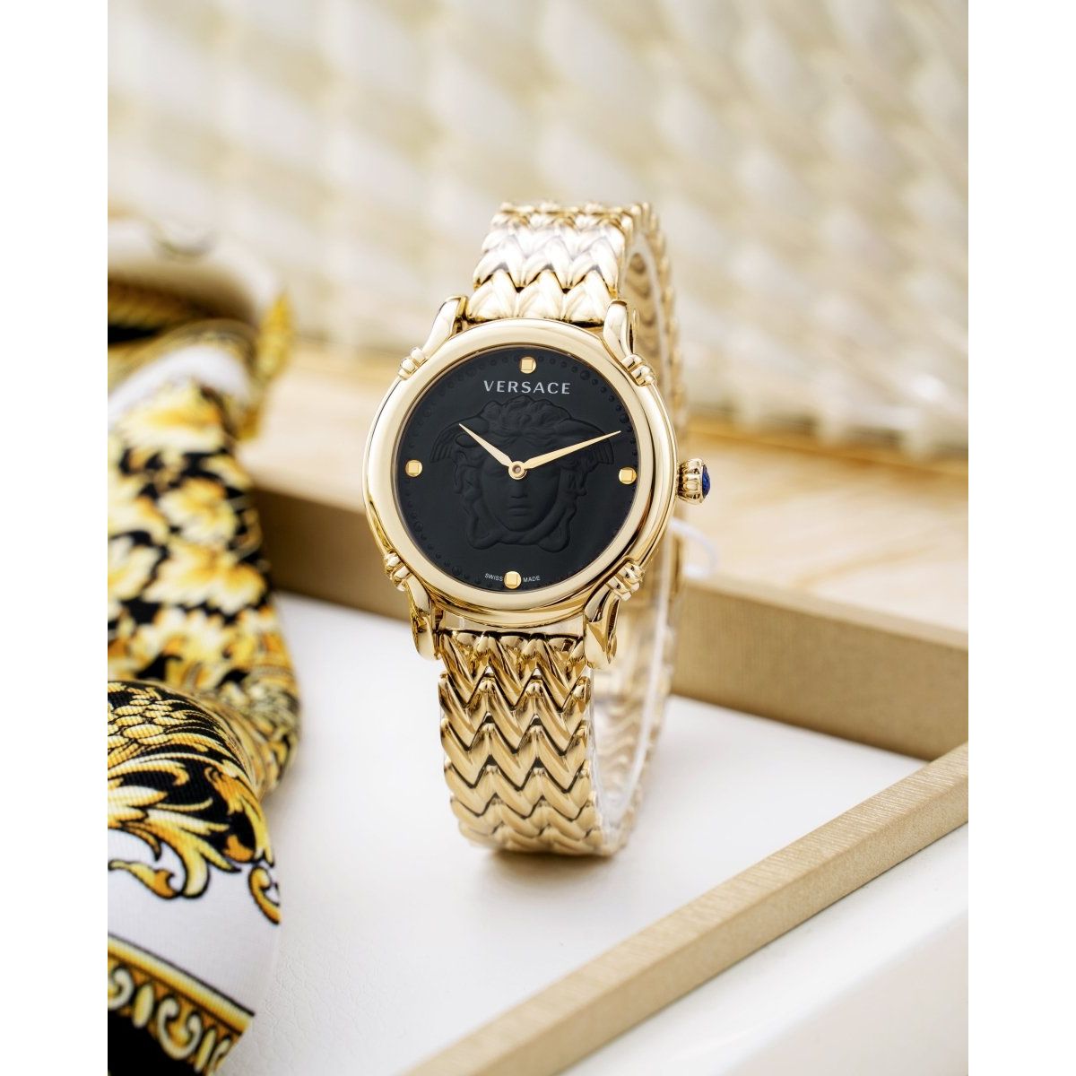 VERSACE Safety Pin Women's Watch VEPN00620 - WatchMatic