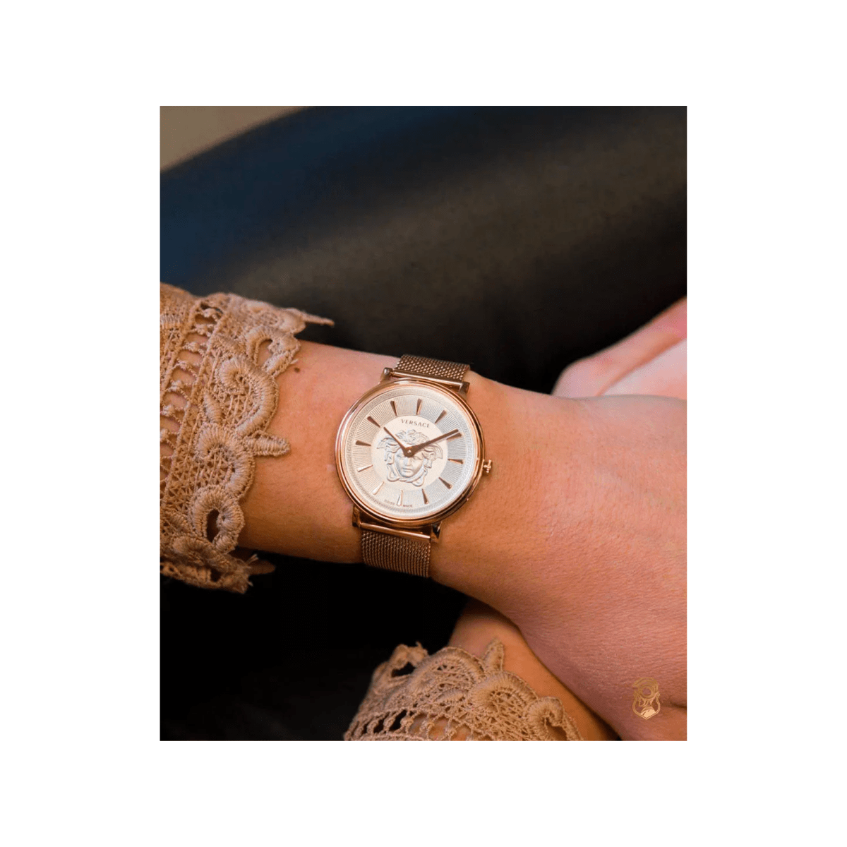 VERSACE V - Circle Medusa Women's Watch VE8103019 - WatchMatic