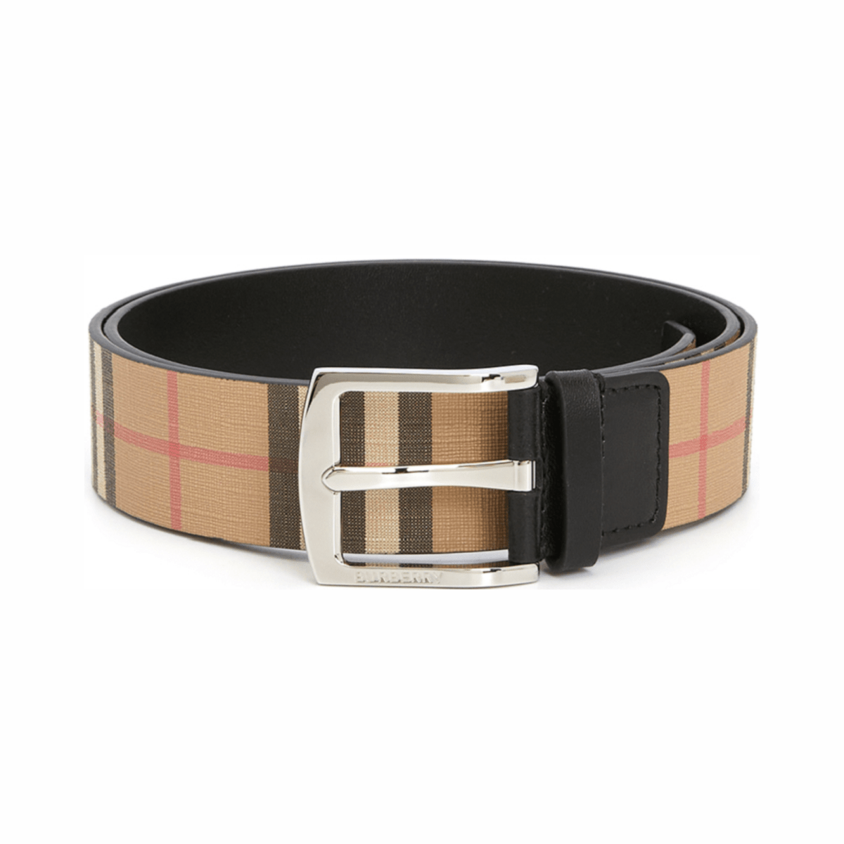 Vintage Check Buckle Belt - WatchMatic