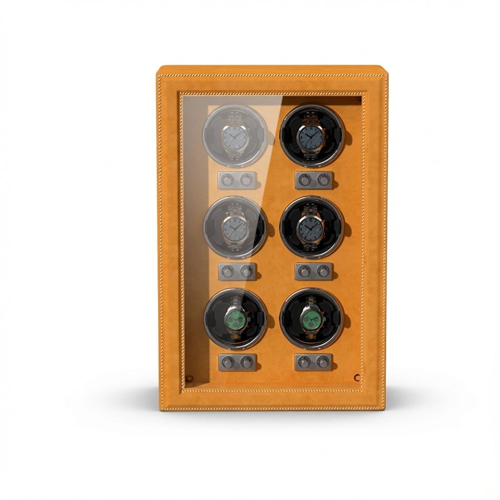 WatchMatic Aurex 6 - Watch Winder Orange -06 - WatchMatic