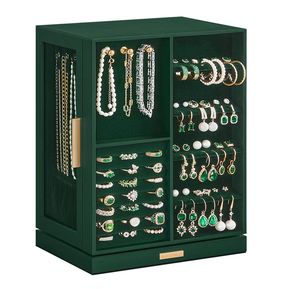 WATCHMATIC Forest Green Jewelry Box 14:175Forest Green - WatchMatic