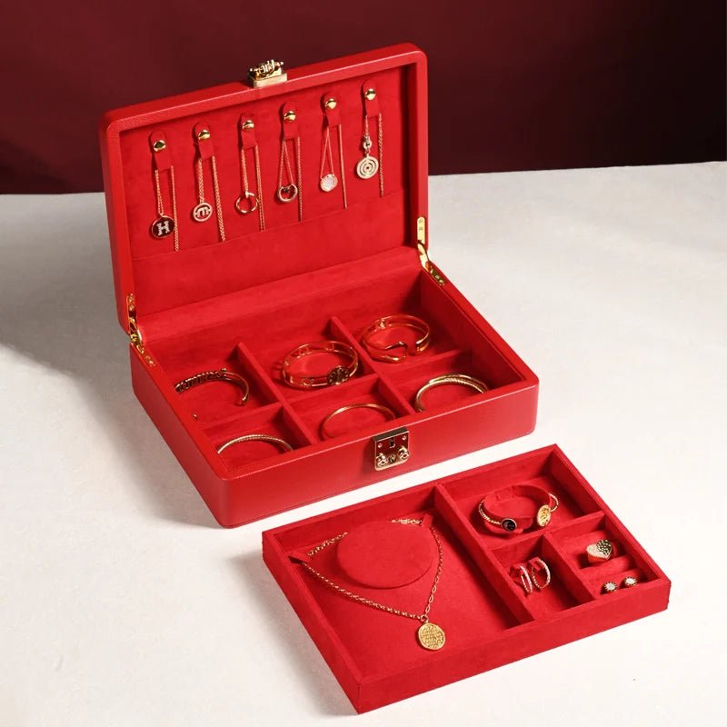WATCHMATIC High End Double Layer Jewelry Box 14:10 - WatchMatic