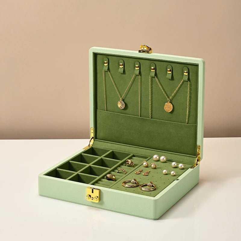 WATCHMATIC High - grade Jewelry Box Organizer 14:29X068 - OFF WHITE - S - WatchMatic