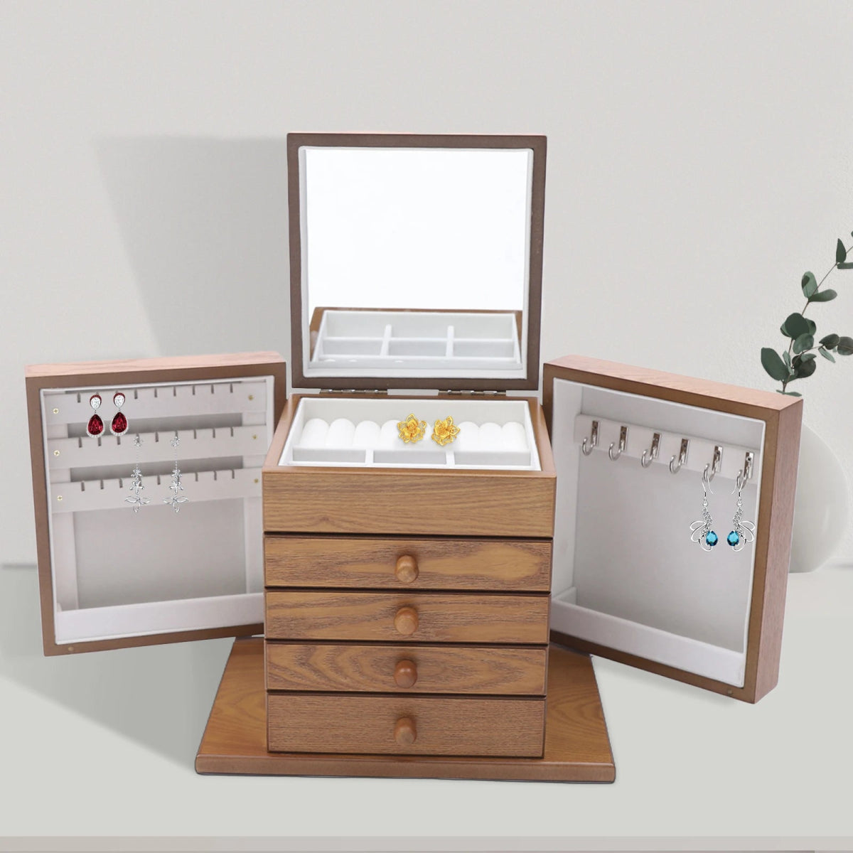 WATCHMATIC Luxury Wood Jewelry Box 200007763:201336106 - WatchMatic