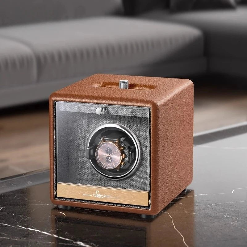 WATCHMATIC Nova Watch Winder 14:1752 watches Brown - WatchMatic