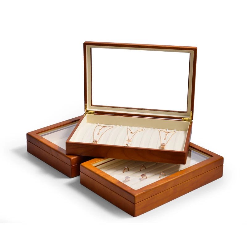 WATCHMATIC Retro Wooden Jewelry Box 14:366X02405 - WatchMatic