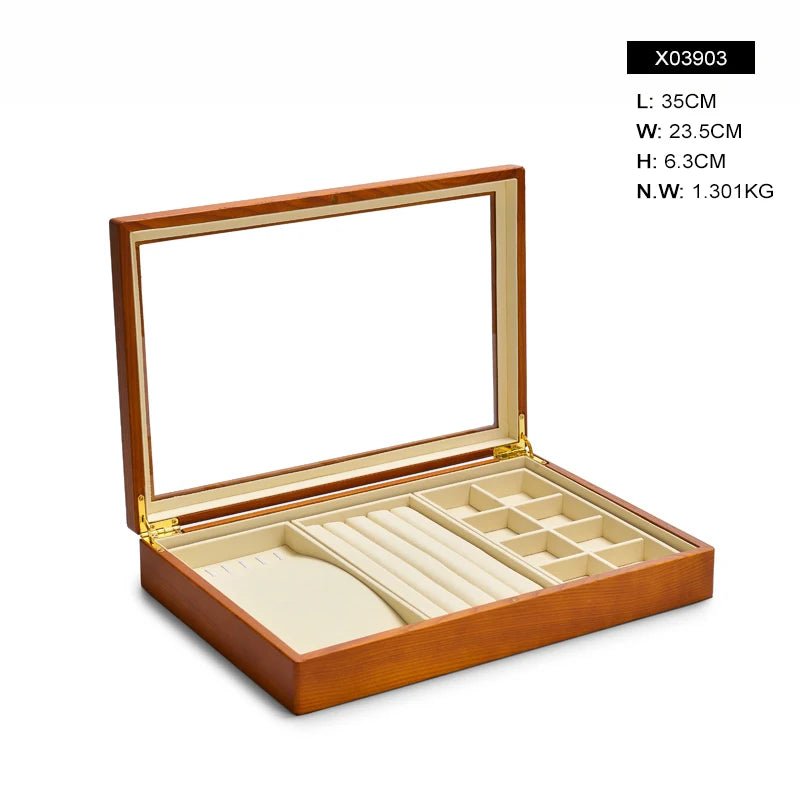 WatchMatic Solid Wood Jewelry Box 14:193X03903 - WatchMatic