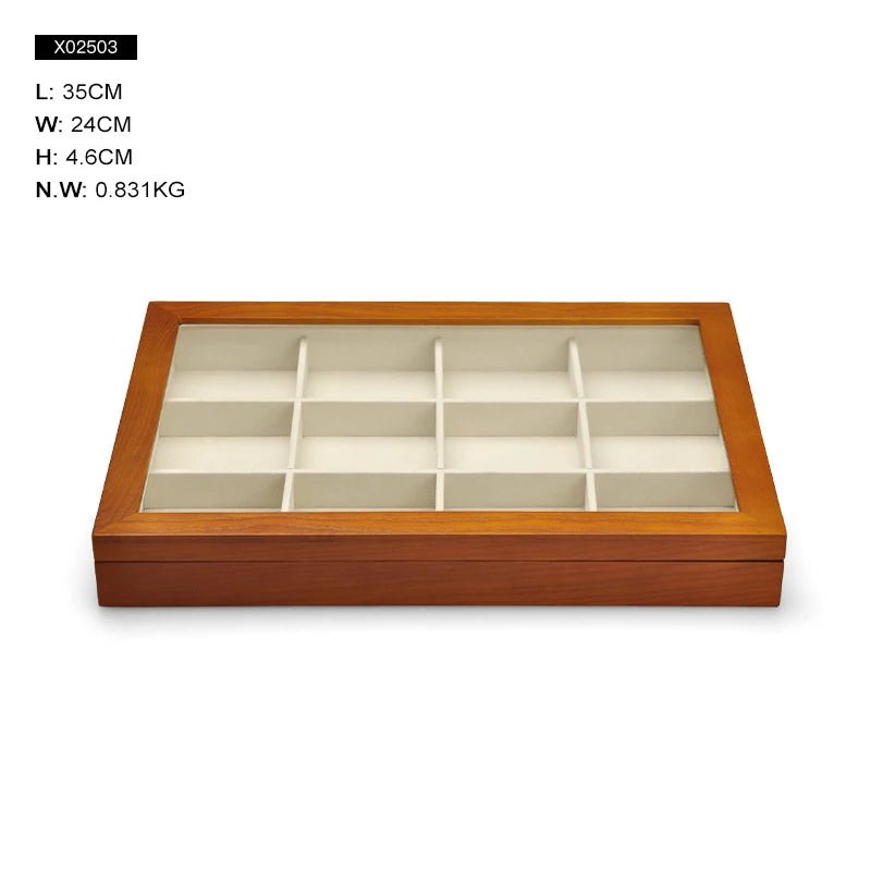 WatchMatic Solid Wood Jewelry Box 14:29X02503 - WatchMatic