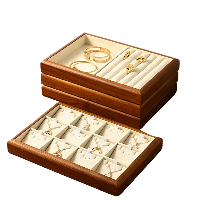 WATCHMATIC Solid Wood Jewelry Tray 14:1254P18204 - WatchMatic