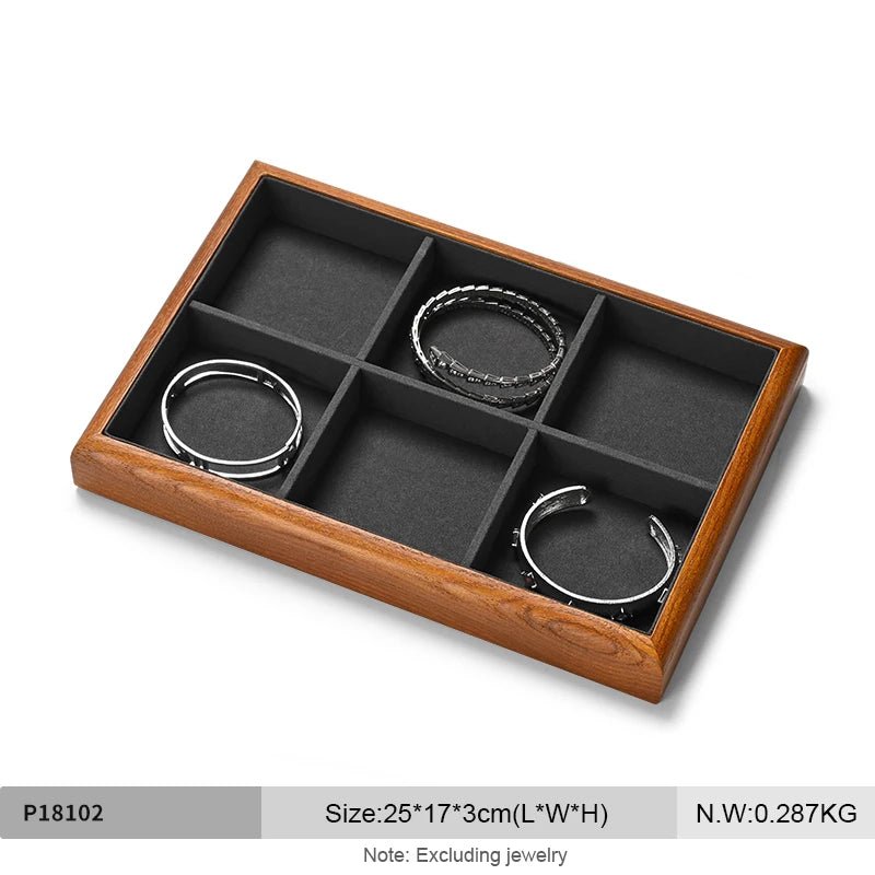 WATCHMATIC Solid Wood Jewelry Tray 14:365458P18102 - WatchMatic
