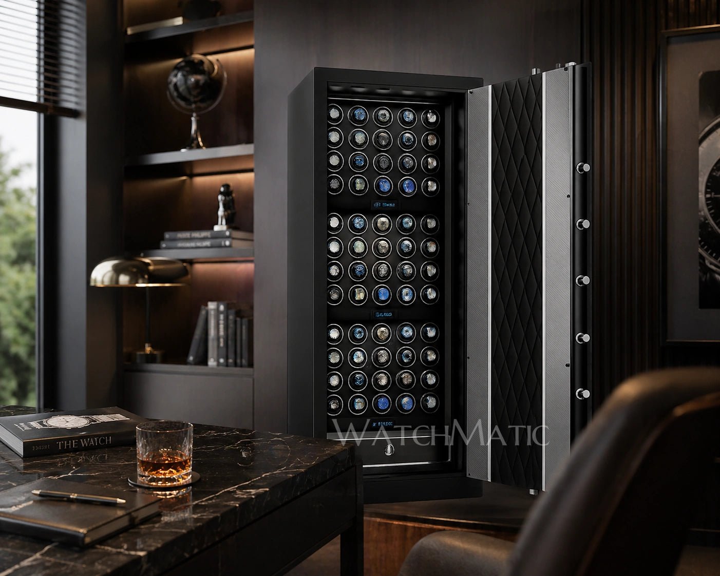 buy Titan Vault 60 Watch Winder Safe at WatchMatic with free shipping