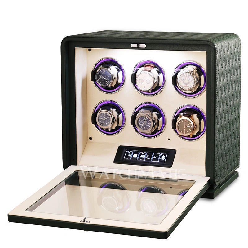 buy Vento Luxury 6 Watch Winder at WatchMatic with free shipping