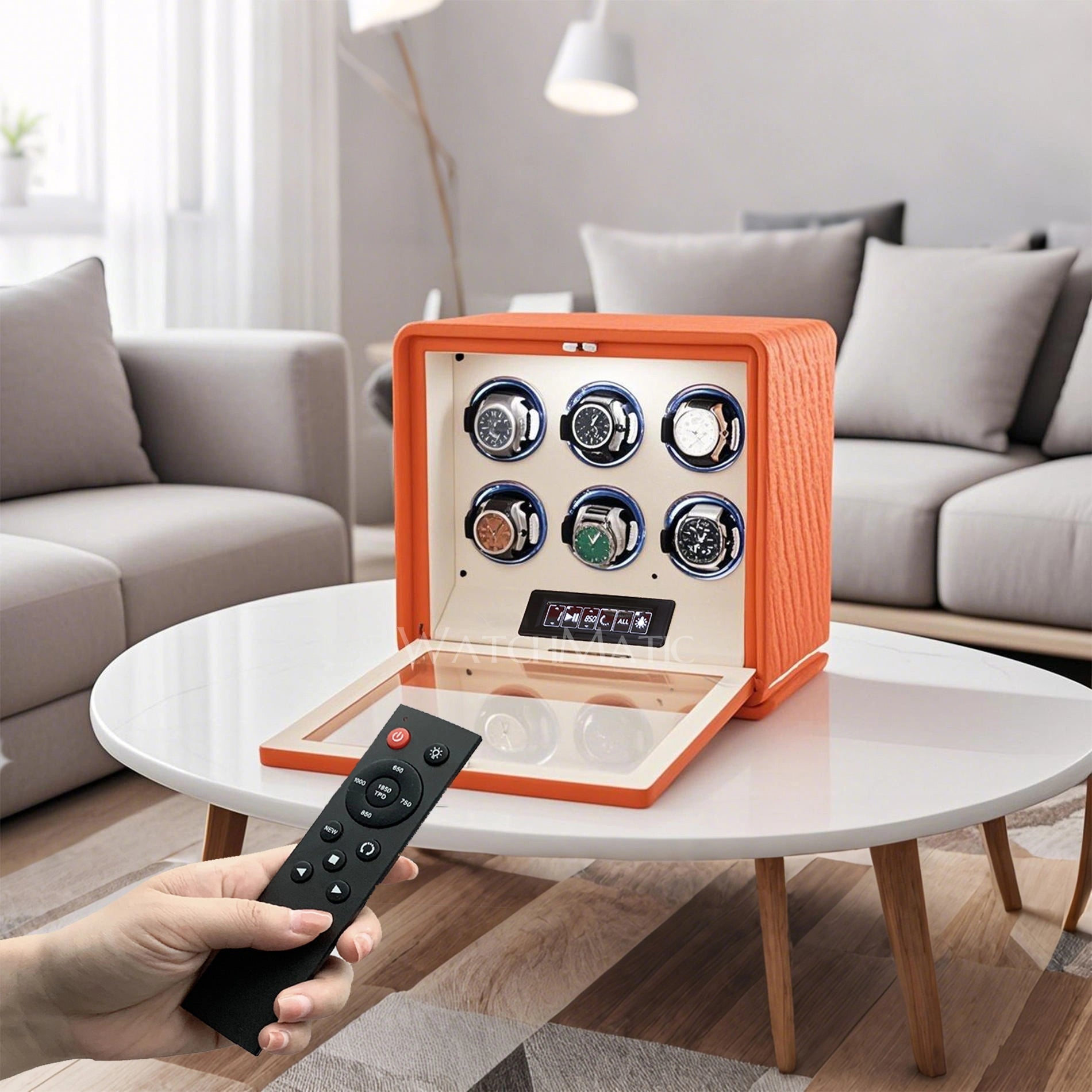 buy Vento Luxury 6 Watch Winder at WatchMatic with free shipping