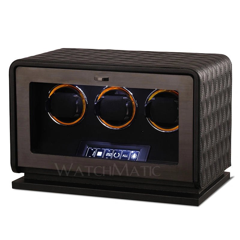 buy Vento Luxury Triple Watch Winder at WatchMatic with free shipping