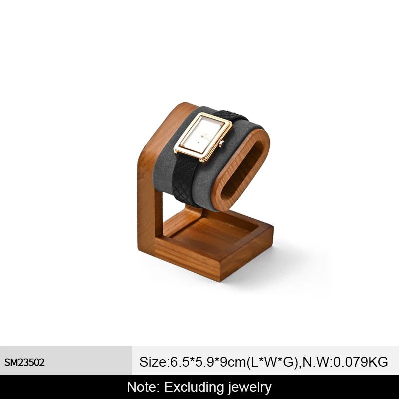 WATCHMATIC Wooden Watch Stand 14:350853Gray A - WatchMatic