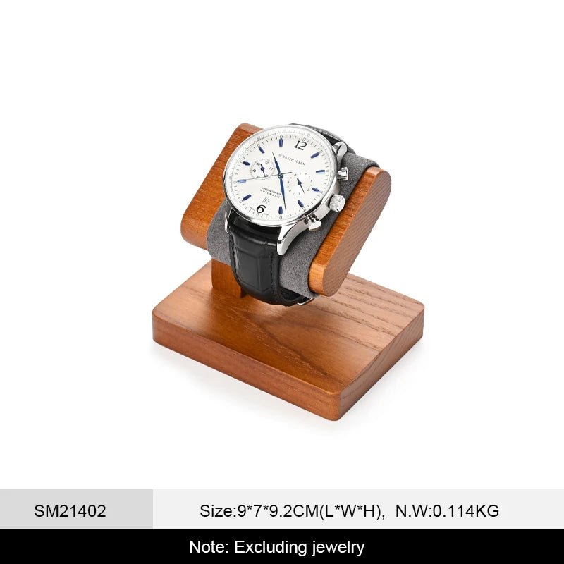 WATCHMATIC Wooden Watch Stand 14:365458Gray B - WatchMatic